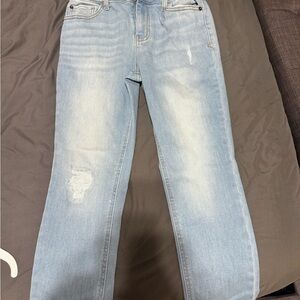 Cat & Jack Blue Distressed Denim Jeans